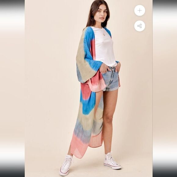 Lovestitch, Sunrise Kimono , One Size fits all - Picture 1 of 10